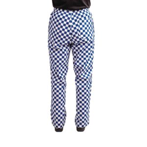 Whites Easyfit Trousers Teflon Big Blue Check