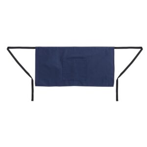 Chef Works Short Bistro Apron Navy Blue