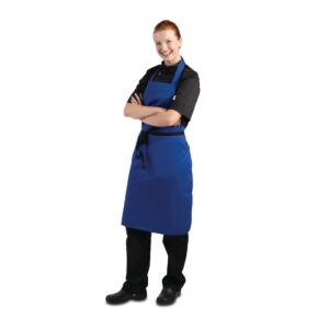 Whites Bib Apron  Royal Blue