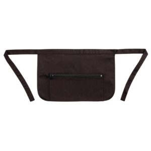 Whites Unisex Money Pocket With Zip Black