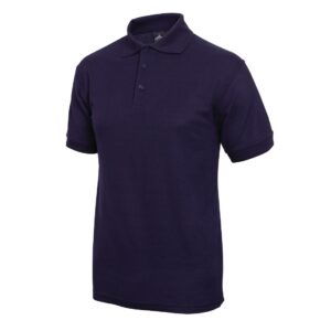 Polo Shirt Casual Slim Fit Navy Blue