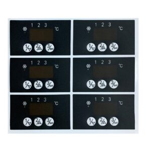 Polar Electronic Thermostat Sticker