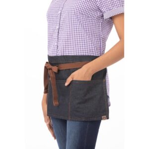 Chef Works Urban Memphis Waist Apron Indigo