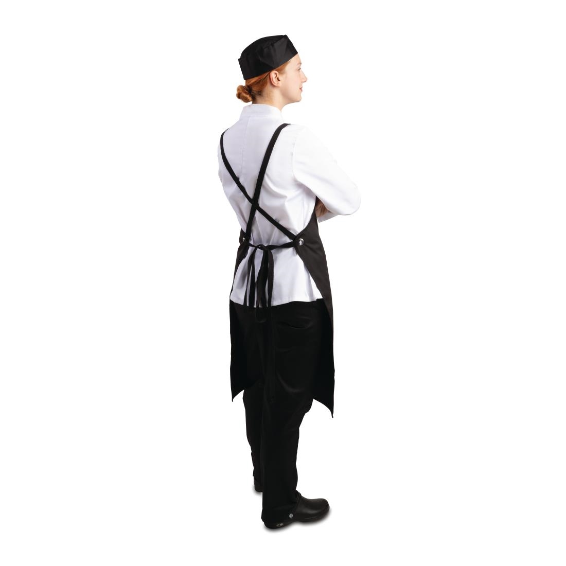 Southside X-Cross Back Bib Apron Black