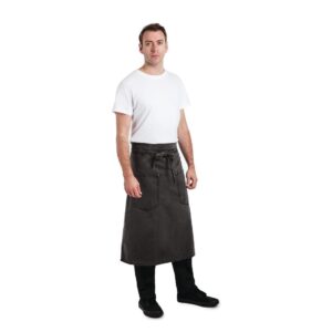 Chef Works Urban Dorset Antique Bistro Apron Pewter
