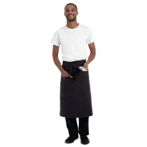 Chef Works Urban Rockford Canvas Bistro Apron Steel Grey