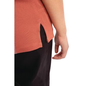 Chef Works Unisex Springfield Lightweight Short Sleeve Zipper Coat Brick