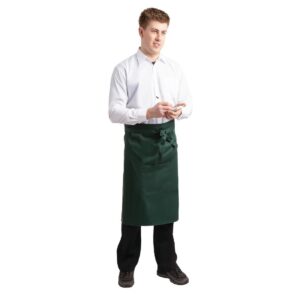 Whites Regular Bistro Apron Green