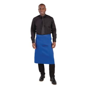 Whites Regular Bistro Apron Blue