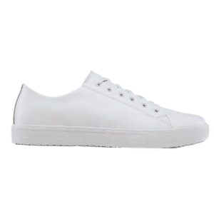 Shoes for Crews Mens Old School Trainer White