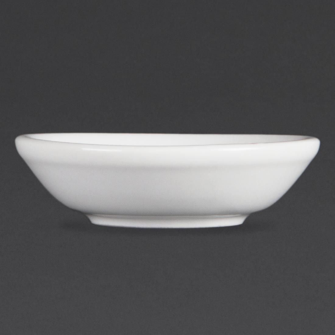 Olympia Whiteware Soy Dishes 70mm (Pack of 12) - Image 5