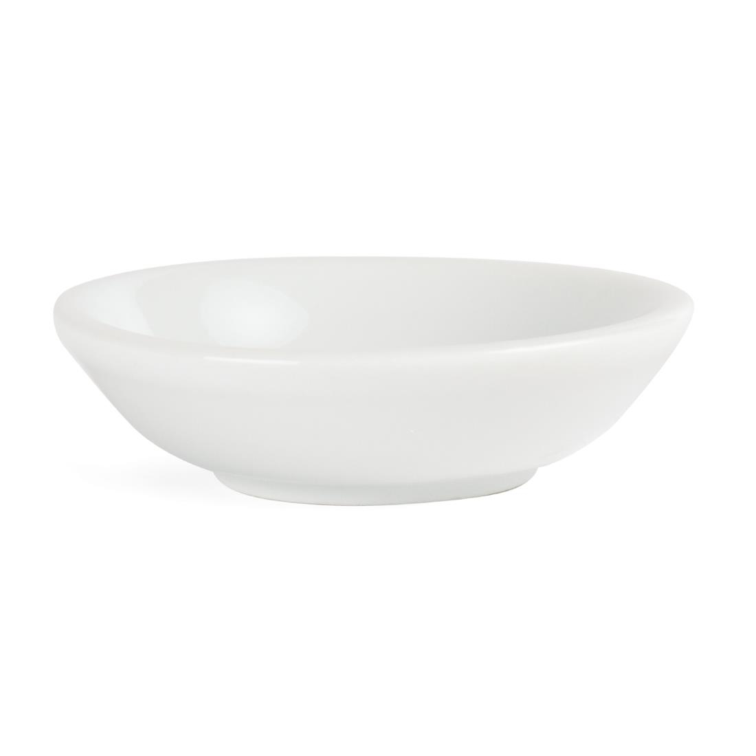 Olympia Whiteware Soy Dishes 70mm (Pack of 12) - Image 2