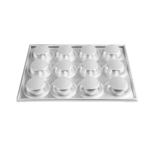 Vogue Aluminium Muffin Tray 12 Cup