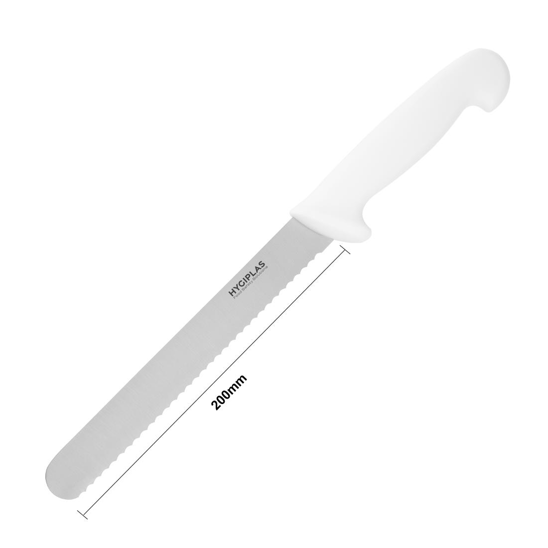 Hygiplas Bread Knife White 20.5cm - Image 4