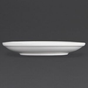 Olympia Whiteware Stacking Saucers (Pack of 12)