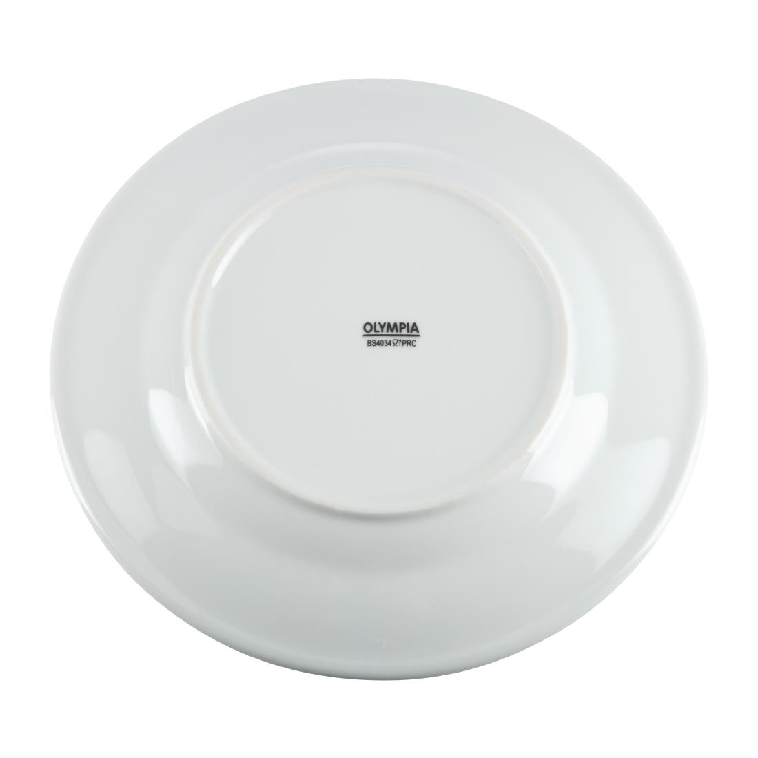Olympia Whiteware Wide Rimmed Plates 202mm (Pack of 12) - Image 5