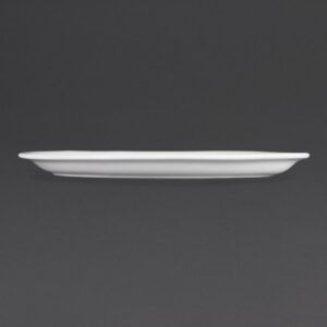 Olympia Whiteware Oval Platters 295mm (Pack of 6)