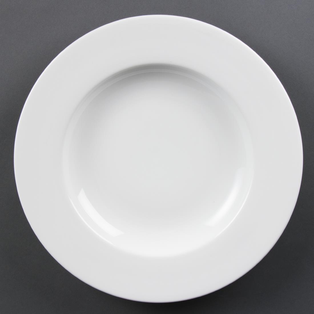 Olympia Whiteware Pasta Plates 310mm (Pack of 4)