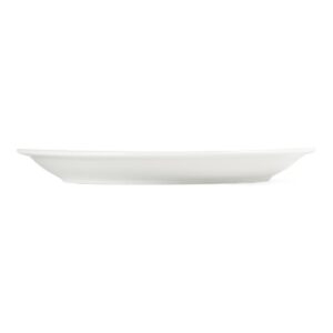 Olympia Whiteware Narrow Rimmed Plates 250mm (Pack of 12)