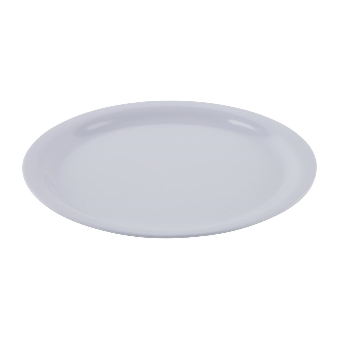 Olympia Kristallon Melamine Narrow Rimmed Plates 229mm (Pack of 12) - Image 6