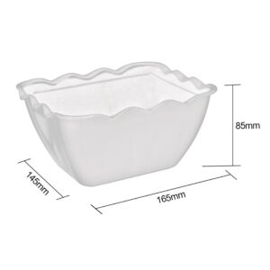 Olympia Kristallon Salad Crocks 750ml White