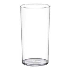 Polystyrene Hi Ball Glasses 285ml CE Marked (Pack of 48)