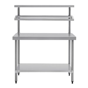 Vogue Stainless Steel Prep Station with Gantry