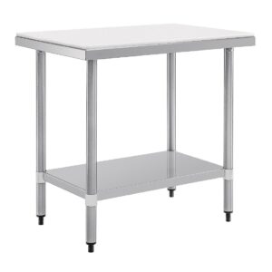 Vogue Stainless Steel Chopping Board Table 900mm
