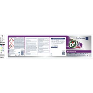 CIF Pro Formula 2-in-1 Cleaner and Disinfectant Concentrate 5Ltr (2 Pack)