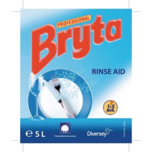 Bryta Warewasher Rinse Aid Concentrate 5Ltr (2 Pack)