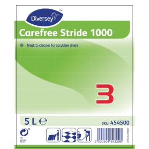 Carefree Stride 1000 Neutral Floor Cleaner Concentrate 5Ltr (2 Pack)
