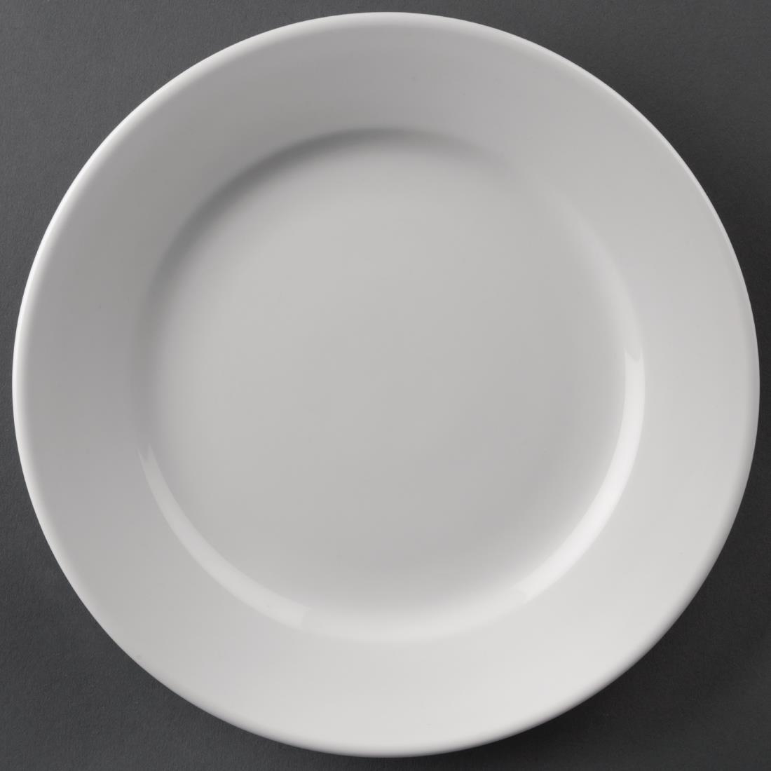 Olympia Athena Wide Rimmed Plates 165mm White (Pack of 12) - Image 11