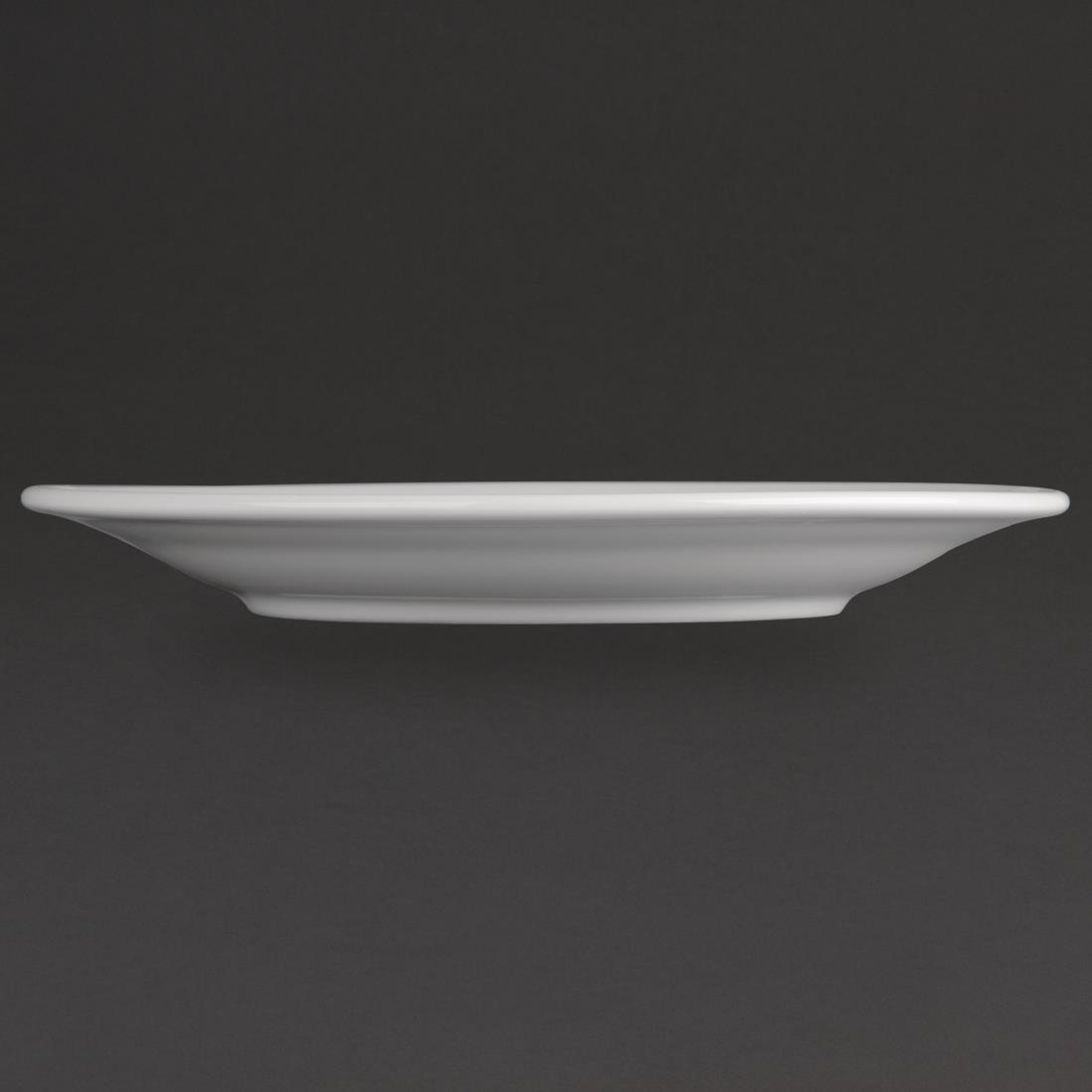 Olympia Athena Wide Rimmed Plates 165mm White (Pack of 12) - Image 6