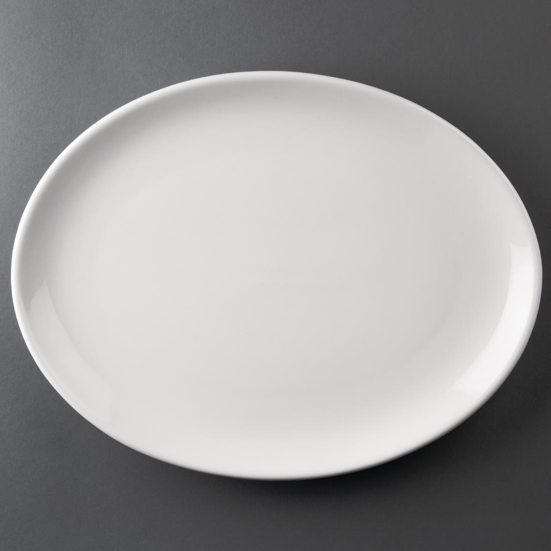 Olympia Athena Oval Coupe Plates 305 x 241 mm (Pack of 6) - Image 5