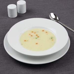 Olympia Athena Rimmed Soup & Pasta Bowls 228mm 210ml (Pack of 6)