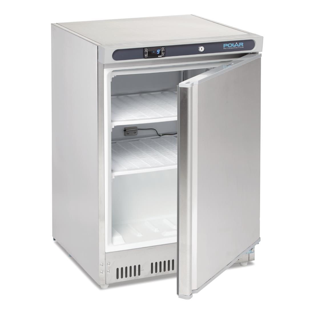Polar C-Series Stainless Steel Under Counter Freezer 140Ltr - Image 2
