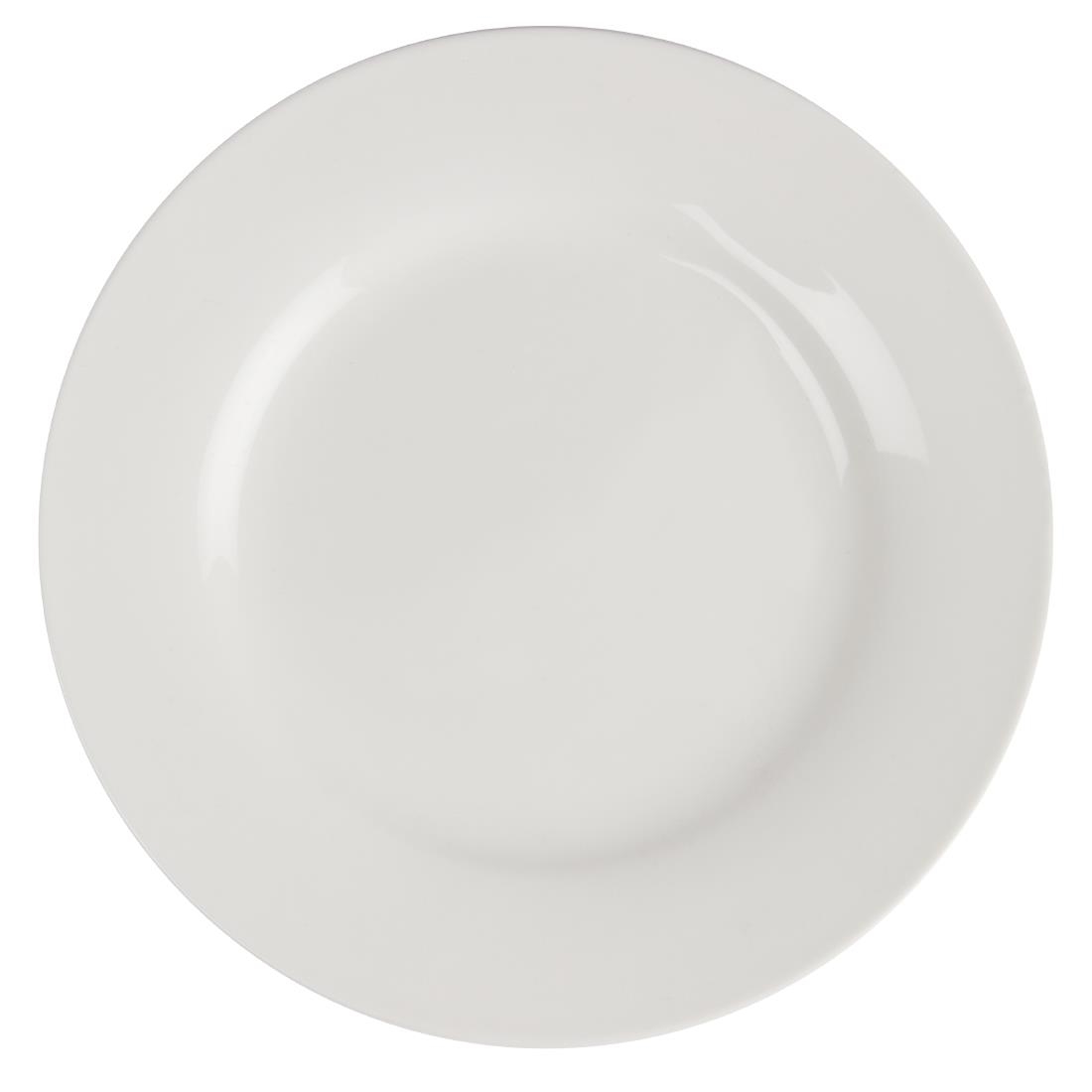 Olympia Lumina Wide Rim Round Plates 150mm (Pack of 6) - Image 2