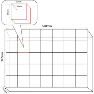 Glassjack Blue 35 Sections (Pack of 5)