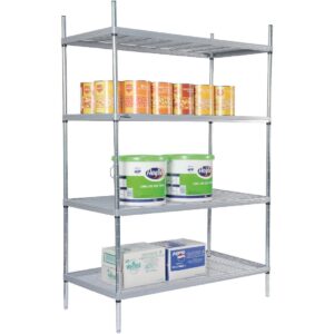 Craven 4 Tier Nylon Coated Wire Shelving 1700x1175x391mm