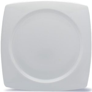 Elia Glacier Fine China Square Plates 310mm (Pack of 4)