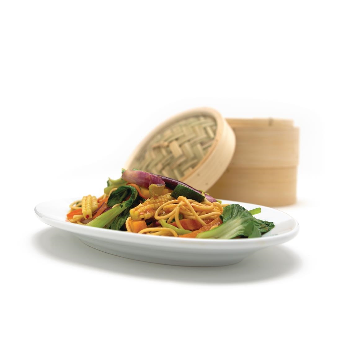 Churchill Art de Cuisine Menu Oval Plates 254mm (Pack of 6) - Image 2