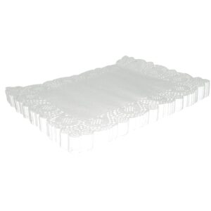 Fiesta Rectangular Paper Doilies 400mm (Pack of 250)