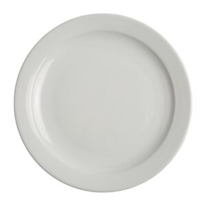 Olympia Athena Narrow Rimmed Plates 254mm (Pack of 12)