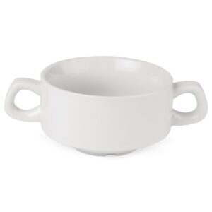 Olympia Athena Stacking Soup Bowls 160mm 290ml (Pack of 12)
