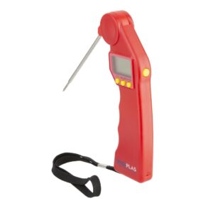 Hygiplas Easytemp Colour Coded Red Thermometer