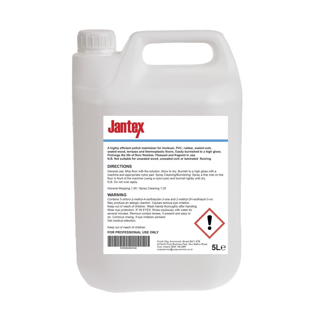 Jantex Floor Cleaner and Maintainer Concentrate 5Ltr