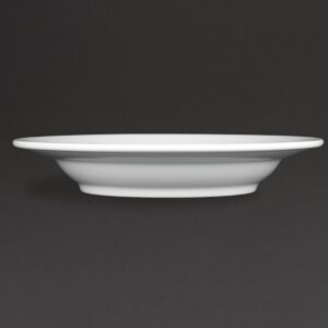 Royal Porcelain Classic White Soup Plates 235mm (Pack of 12)