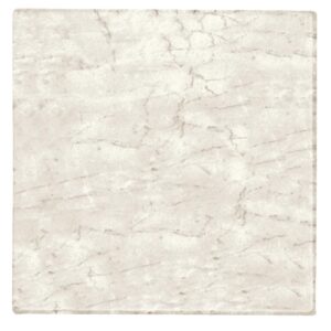 Werzalit Pre-drilled Square Table Top  Marble Bianco 700mm