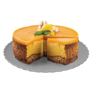 Olympia Ceramic Cake Stand Grey