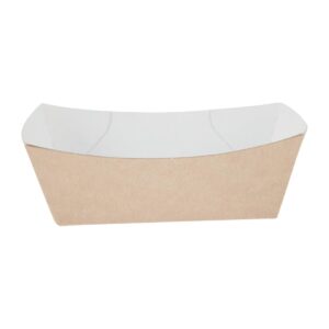 Colpac Compostable Kraft Food Trays Small 124mm (Pack of 500)